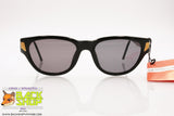 VIENNALINE mod. 1637 90 Vintage Black Sunglasses, Rare model, New Old Stock 1980s