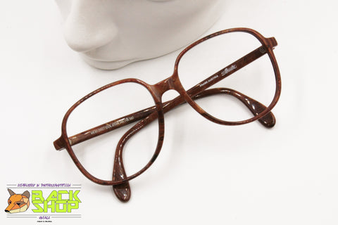SILHOUETTE 2027 col. 2534 Vintage glasses frame wooden effect acetate, New Old Stock 1980s