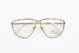 Metzler International Signée eyewear glasses, Vintage 1980s frame high design, Rare and collectible. New Old Stock