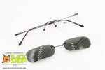 TESI PLUS++ by IPOTESI mod. 719 08, Eyeglass frame magnetic clip-on, Made in Italy, New Old Stock