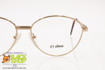 PIAVE OPTIK mod. 1516 1A07 Vintage oval eyeglass frame, New Old Stock 1980s