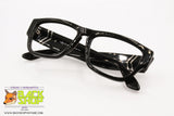 VOGART LINE mod. 1090 070 Hand Made Glasses frame, black acetate, New Old Stock 1970s