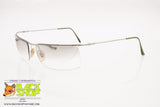 EMANUEL UNGARO mod. 3037 9018/61 Vintage Sunglasses rectangular half rimmed, New Old Stock 1990s