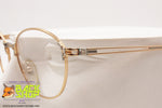 GALILEO mod. STILE 03 6150 Vintage round eyeglass frame, New Old Stock 1990s