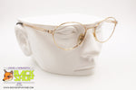 GALILEO mod. STILE 03 6150 Vintage round eyeglass frame, New Old Stock 1990s