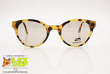 FIORUCCI mod. FC6 925 Round Clubmaster Sunglasses, daily sunny lenses mirrored, New Old Stock 1990s