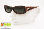 Vintage 1990s Sunglasses mod. 3894, Made in Italy, dappled brown & yellow inner, New Old Stock