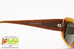 Vintage 1990s Sunglasses mod. 3894, Made in Italy, dappled brown & yellow inner, New Old Stock