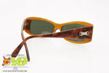 Vintage 1990s Sunglasses mod. 3894, Made in Italy, dappled brown & yellow inner, New Old Stock