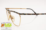 SOLINE mod. SVM 67 704 Vintage frame glasses, geometric crazy shape, New Old Stock 1980s