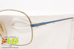 ZEISS mod. F 6741 2206, Vintage oval eyeglass frame sky blue & golden, New Old Stock 1980s