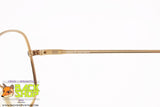 ZEISS mod. F 6741 2206, Vintage oval eyeglass frame sky blue & golden, New Old Stock 1980s