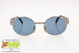 ARROGANZA mod. AR086 002 Vintage Sunglasses, round steampunk, New Old Stock 1990s