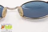 ARROGANZA mod. AR086 002 Vintage Sunglasses, round steampunk, New Old Stock 1990s