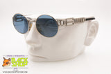 ARROGANZA mod. AR086 002 Vintage Sunglasses, round steampunk, New Old Stock 1990s