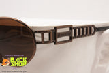 ARROGANZA mod. AR085 004 Vintage Sunglasses, round/squared steampunk, New Old Stock 1990s