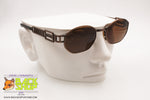 ARROGANZA mod. AR085 004 Vintage Sunglasses, round/squared steampunk, New Old Stock 1990s