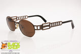 ARROGANZA mod. AR085 004 Vintage Sunglasses, round/squared steampunk, New Old Stock 1990s