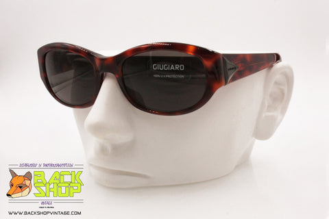 GIUGIARO mod. G-633 C-2013 Vintage women Sunglasses, darken brown tortoise, New Old Stock