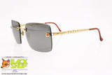 SALVATORE FERRAGAMO mod. 1030 509/6F Vintage Sunglasses rimless, New Old Stock 1990s