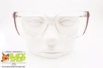 MYTOS Vintage clear/transparent & pink women eyeglass frame, New Old Stock 1980s