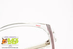 MYTOS Vintage clear/transparent & pink women eyeglass frame, New Old Stock 1980s