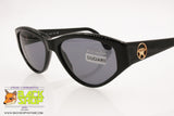 GIUGIARO mod. G-605 C-2011 Vintage Sunglasses, black acetate women, New Old Stock