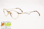 Vintage 90s Glasses frame artisanal construction crazy design, Made in Italy, New Old Stock 1990s