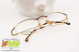 Vintage 90s Glasses frame artisanal construction crazy design, Made in Italy, New Old Stock 1990s