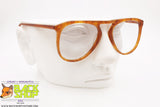 MARGUTTA DESIGN mod. 1017 BIG 128, Vintage eyeglass frame aviator restyle high bridge, New Old Stock 1980s