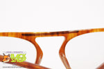 MARGUTTA DESIGN mod. 1017 BIG 128, Vintage eyeglass frame aviator restyle high bridge, New Old Stock 1980s