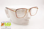 BLUEYES mod. 45V Vintage eyeglass frame, red safari changing rims, New Old Stock 1970s