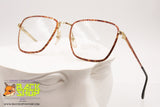 BLUEYES mod. 45V Vintage eyeglass frame, red safari changing rims, New Old Stock 1970s