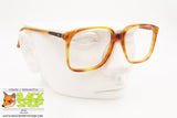 EUROGLASS mod. 61, Vintage eyeglass frame squared brown men, New Old Stock 1980s