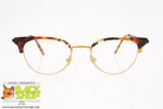 STING by AK mod. 80M S78, Vintage round cat eye women frame eyeglasses, New Old Stock 1980s