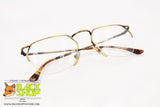 STARRING mod. SG1 528.411 Vintage half rimmed eyeglass frame polygonal, New Old Stock 1990s