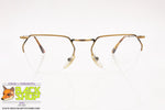 STARRING mod. SG1 528.411 Vintage half rimmed eyeglass frame polygonal, New Old Stock 1990s