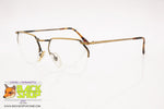 STARRING mod. SG1 528.411 Vintage half rimmed eyeglass frame polygonal, New Old Stock 1990s