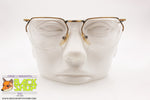 STARRING mod. SG1 528.411 Vintage half rimmed eyeglass frame polygonal, New Old Stock 1990s