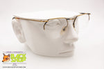 STARRING mod. SG1 528.411 Vintage half rimmed eyeglass frame polygonal, New Old Stock 1990s