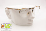 STARRING mod. SG1 528.411 Vintage half rimmed eyeglass frame polygonal, New Old Stock 1990s