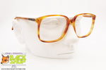 EUROGLASS mod. 61, 54[]18 Vintage eyeglass frame squared brown men, New Old Stock 1980s