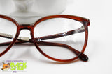 SILHOUETTE 1039 579 Vintage women glasses frame round wayfarer brown, New Old Stock 1980s