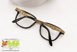 MARIA ROSA de Carlo by OAM mod. 242 Vintage eyeglass frame wayfarer, Baroque chiseling, New Old Stock 1970s