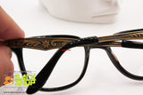 MARIA ROSA de Carlo by OAM mod. 242 Vintage eyeglass frame wayfarer, Baroque chiseling, New Old Stock 1970s