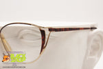 ATELIER GIANINO by TREVI mod. 617 Brown,  Vintage women's eyeglass frame, New Old Stock 1970s