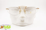 NEOSTYLE 65C 808 Titan frame eyeglass/eyewear, Hal rimmed screwed lenses, New Old Stock 1990s