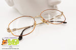 CLARK by TREVI mod 084 C.2 Vintage round eyeglass frame, women's glasses, New Old Stock 1980s