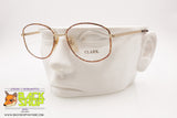 CLARK by TREVI mod 084 C.2 Vintage round eyeglass frame, women's glasses, New Old Stock 1980s