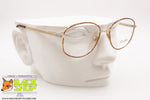 CLARK by TREVI mod 084 C.2 Vintage round eyeglass frame, women's glasses, New Old Stock 1980s